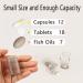 7-Day Pill Organizer | Compact Travel Case for Daily Medication | Green - International Shipping Available - Buy Online on GoSupps.com
