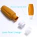90ml Silicone Travel Bottles Set - BPA-Free Leak-Proof Refillable - Perfect for Toiletries Lotion Shampoo Conditioner (Brown) | International Shipping - Buy Online on GoSupps.com