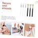 FOYTOKI 12 Pcs Sponge Makeup Brush Sponge Head Tools Makeup Eyeshadow Sponge Brush Wooden Handle - Buy Online on GoSupps.com