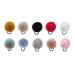Tonsee Pompom Hair Ties - Fluffy Black Elastic Hair Band & Cute Plush Ball Ponytail Holder for Girls - Shop Internationally! - Buy Online on GoSupps.com