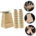 60 Pack Light Brown Kraft Paper Car Trash Bags - Ideal for Travel, Vomit, and Mini Waste - Buy Online on GoSupps.com