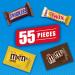 M&M'S, TWIX, SNICKERS Fun Size Variety Pack - 30.98 oz | 55 ct Bulk Candy Bag - Buy Online on GoSupps.com