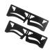NOLITOY 10 Pcs Eyebrow Ruler Eyebrow Measurement Stencil Practical Female Makeup Tool Eyebrow Shape Labeling