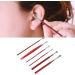 Ear Wax Remover Kit - 6pcs Ear Cleaning Tool Set for Home & Salon Use - Buy Online on GoSupps.com