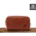Leconi Buffalo Leather Utensil & Makeup Bag | Versatile Cosmetic Organizer for Men & Women - 21x14x8cm - LE9018-BUF - Buy Online on GoSupps.com
