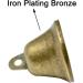 35PCS Vintage Bronze Jingle Bells for Dog Doorbell & Potty Training - 1.7x1.5 inch - Perfect for Wind Chimes & Christmas Decor - Buy Online on GoSupps.com