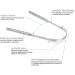 Stainless Steel Tongue Scraper Set | Fresh Breath & Restored Taste | 2 U-Shape Cleaners (2Pcs) - Buy Online on GoSupps.com
