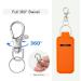 10Pcs Chapstick Holder Key Chain & Lipstick Holder Set - Portable Lip Balm Keychain Accessories for Women (10 Colors - Buy Online on GoSupps.com