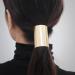 Dervivea Gold Metal Ponytail Hair Hook Cuff Minimalist Large Hair Cuff Cylinder Ponytail Holder Hair Cuff Clip Punk Long Tail Hair Hooks Cuff - Buy Online on GoSupps.com