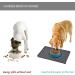 Reopet Silicone Dog Cat Bowl Mat - Non-Stick Waterproof Food Pad, Multiple Colors & Sizes - 18.5 x 11.5 Grey - Buy Online on GoSupps.com