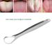 2PC Stainless Steel Tongue Scrapers for Adults - Portable & Reusable Oral Health Cleaning Tool - Buy Online on GoSupps.com