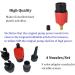 BUENNUS Car Compressor Inflatable Valve Adapter with 4 Nozzles for Air Mattress, Pool, Boat, Kayak and More - Buy Online on GoSupps.com