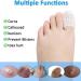 JJKTO GEL Toe Caps - Breathable Silicone Anti-Friction Toe Protectors for Women (10PCs) | Reduce Friction & Protect Toes - Buy Online on GoSupps.com