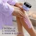 L.U.X Lavender & Vitamin C Body Scrub 300g - Exfoliate Nourish & Hydrate | International Shipping Available - Buy Online on GoSupps.com