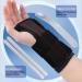 Wrist Brace for Carpal Tunnel Relief | Adjustable Support with 3 Splints for Tendonitis Arthritis & Sprains - Left Hand - Buy Online on GoSupps.com