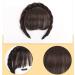 Bangs Hair Clip Front Hair Bangs Wig Fringe Hair Extensions Synthetic Fake Neat Bangs Wigs with Double Row Braids Headband Hair Accessories for Women Girls Bangs Clip in Hair (Color : Light brown) - Buy Online on GoSupps.com