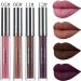 Kisshine Matte Brown Lip Gloss - Long Lasting Liquid Lipstick for Women and Girls | Waterproof Velvet Lip Glaze (Brown 11#) - Buy Online on GoSupps.com