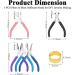 5-Pack Jewelry Pliers Set - Essential Tools for Crafting and Repairs - Buy Online on GoSupps.com