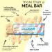 Pretty Little Meal Bar Banana White & Crisp - Delicious Protein Bar by Offset Nutrition | 209 Calories | 6-Pack - Buy Online on GoSupps.com