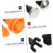 Lalafina Electric Massage Device - 9 Percussion Massage Heads for Fascia Muscle Relief | Black | International Shipping Available - Buy Online on GoSupps.com