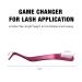Lash Tweezers for Individual and Cluster Lashes - 2pcs Set for DIY Eyelash Extension, False Lash Application Tool - FADLASH (Pink & Rose Gold) - Buy Online on GoSupps.com