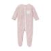 MORI Baby Boys and Girls Clever Sleepsuit - Unisex 2 Way Zipped Organic Pyjama - Comfortable Toddler Footed Nightwear 9-12 Months Stardust - Two Way Zip