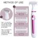 Painless 6-in-1 Electric Razor for Women - Body Hair Removal, Brow, Nose, Legs, Underarms, Bikini Area - Wet & Dry, Rechargeable Trimmer - Buy Online on GoSupps.com