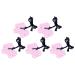 5Pcs Silicone Pendant Chewy Teether  Baby Teething Toys Sensory Chew Teether Gum Massage Relieve Swelling Pendant Shaped Baby Teething Toy Set(Light Pink) - Buy Online on GoSupps.com