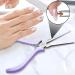 Nail Sticker Tweezers - Nail Shaping Pincher Nipper | Tip Tweezers Nippers for Detailed Shaper Tool Art Tools Lavender - Buy Online on GoSupps.com