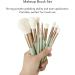Cosmetic Brush Set 8 Pieces Makeup Brushes Portable Multifunctional Strong Handle High Density Synthetic Fiber for Home - Buy Online on GoSupps.com