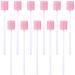 Supvox 100pcs Disposable Oral Care Sponge Swab Tooth Cleaning Mouth Swab