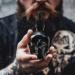 30ml Men's Beard Oil | Natural Jojoba Avocado & Castor Oil | Black Skull Scented Oil | 6 Fragrance Options - Woodland Elixir - Buy Online on GoSupps.com