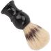 Pilipane Shaving Brush for Men - Portable Black Curved Razor Brush for Home & Travel - Ideal for Foaming & Cleaning - Buy Online on GoSupps.com