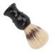 Portable Shaving Brush for Men - Curved Handle Black Foaming Brush for Home & Travel - Buy Online on GoSupps.com