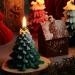 Handmade Pine Forest Scented Soy Wax Candles | Artistic Christmas Tree Gift | Aromatherapy Home Decor for Men & Women - Buy Online on GoSupps.com