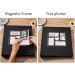 Hongxing Fabric Frame Cover Photo Album 4x6 1200 Pockets Photos  Linen Cover  Extra Large Capacity Wedding Picture Albums Holds 1200 Horizontal and Vertical Photos (1200Pockets  Black) (hx) 1200Pockets Black - Buy Online on GoSupps.com
