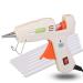 Hot Glue Gun with 30 Pcs Glue Sticks Mini Hot Glue Gun Kit Heating up Quickly Hot Melt Glue Gun for DIY Craft and Home Repairs  20W (White)