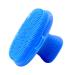 Dajidafu Facial Cleansing and Beauty Brush with Anti-Slip Handle Soft Hanging Hole and Easy to Clean Silica Gel Blue