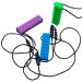 BUDDE 5PCS Sensory Chew Necklace Bundle for Kids - Teething, ADHD, Autism - Food Grade Silicone Oral Motor Chewy Teether - Buy Online on GoSupps.com
