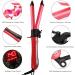 2 in 1 Hair Straightener and Curler Hair Curling Iron 1 to 1.2 Inch Spinning Hair Wand with Automatic Rotation for All Hiar Type Ceramic Flat Iron Auto Rotating Spiral Valentines Day Gifts for Women - Buy Online on GoSupps.com