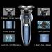 GeRRiT Electric Razor for Men - Waterproof Rotary Shaver Cordless Travel USB Rechargeable Beard Trimmer & LED Display Perfect Gift for Husband & Dad - Buy Online on GoSupps.com
