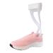 Semi-Rigid AFO Brace for Flaccid Foot Drop - Left Foot Men's Support with Moldable Footplate - Buy Online on GoSupps.com