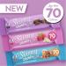 Skinny Crunch Mixed Chocolate Bars 95g - 3 x Mixed Flavours of Skinny Crunch Chocolates - Buy Online on GoSupps.com