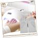 FRCOLOR 4 Pairs Nail Gloves Half Finger Gloves Salon Gloves Riding Gloves Uv Protection Gloves for Manicures Uv Lamp Hand Covers Uv Manicure Gloves Gel Sun Shield Touch Screen Spandex Miss - Buy Online on GoSupps.com
