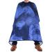 Waterproof Barber Cape -blue Cheetah Haircut Bib for Men Unisex Hair Cutting Cape(8rp1a)