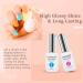 Dip Powder Gel Set - Activator, Base, Top Gel & Brush Saver - 0.5oz/Bot - Dipping Powder Acrylic Nail Manicure Pedicure - Buy Online on GoSupps.com