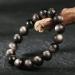 Feng Shui Black Obsidian Wealth Bracelet | Crystal Healing Jewelry for Men & Women | Perfect Gift - Buy Online on GoSupps.com