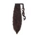 Clip In Ponytail Extensions | 66cm Wavy Dark Brown Hair | Realistic Magic Wrap for Women - Buy Online on GoSupps.com