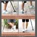 Forearm Crutches Ergonomic Handles Comfortable Grip and Wear-Resistant Non-Slip Walking Cane for Elderly LED Lights Height Adjustable Balanced Walker Bathing in Sunlight - Buy Online on GoSupps.com