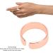 Finger Magnifying Ring for Arthritis Relief - Adjustable Health & Lymphatic Drainage Ring for Men and Women - Fatigue Relief in Elegant Rose Design - Buy Online on GoSupps.com